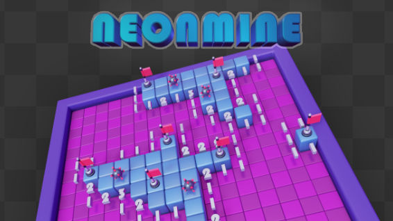 Neon Mine - a Minesweeper game